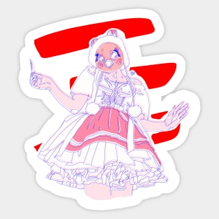 Chop Chop Villanelle Sticker